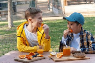 Mittagspause in der Schule 