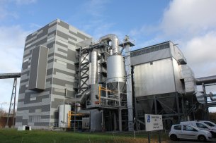 Die Kraft-Wärme-Kopplungsanlage in Metz